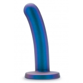 Синяя насадка с гладкой поверхностью Surrender 5.75 Inch Intermediate Pegging Dildo - 14,6 см. - Blush Novelties - купить с доставкой в Набережных Челнах