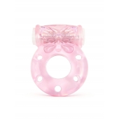 Розовое эрекционное виброкольцо с бабочкой - 1137 - в Набережных Челнах купить с доставкой