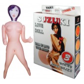 Надувная секс-кукла Suzuki - Boys of Toys - в Набережных Челнах купить с доставкой