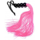 Розовая силиконовая плеть - 35,5 см. - Boys of Toys - купить с доставкой в Набережных Челнах