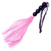 Розовая силиконовая плеть - 35,5 см. - Boys of Toys - купить с доставкой в Набережных Челнах
