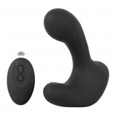 Черная анальная вибропробка с функцией расширения RC Butt Plug with 3 functions - Orion - в Набережных Челнах купить с доставкой