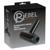 Черный мастурбатор с удобной ручкой Masturbator with 2 Functions - Orion - в Набережных Челнах купить с доставкой