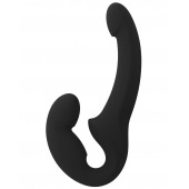 Черный безремневой страпон Share Lite - Fun Factory - купить с доставкой в Набережных Челнах