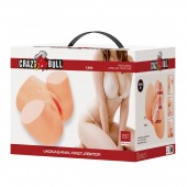 Телесный мастурбатор Liora с 2 любовными тоннелями - Baile - в Набережных Челнах купить с доставкой