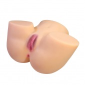 Телесный мастурбатор Liora с 2 любовными тоннелями - Baile - в Набережных Челнах купить с доставкой