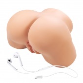 Телесный мастурбатор Olivia с 2 любовными отверстиями - Baile - в Набережных Челнах купить с доставкой