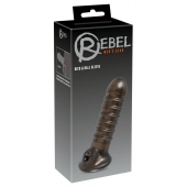 Насадка на пенис Rebel smoke с рёбрышками и отверстием под мошонку - Orion - в Набережных Челнах купить с доставкой