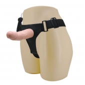 Реалистичный страпон-фаллоимитатор на трусиках Ultra Passionate Harness - 15 см. - Baile - купить с доставкой в Набережных Челнах
