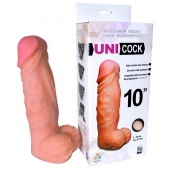Фаллическая насадка Харнесс UNICOCK 10  - 25 см. - LOVETOY (А-Полимер) - купить с доставкой в Набережных Челнах