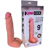 Фаллическая насадка Харнесс UNICOCK 9  - 24 см. - LOVETOY (А-Полимер) - купить с доставкой в Набережных Челнах