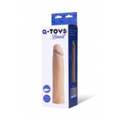 Реалистичная насадка с ярко выраженной головкой - 16,5 см. - A-toys - в Набережных Челнах купить с доставкой