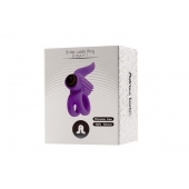 Эрекционное кольцо с подхватом мошонки и стимуляцией клитора Bullet Lastic Ring - Adrien Lastic - в Набережных Челнах купить с доставкой