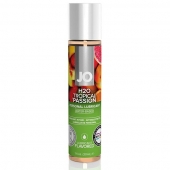 Смазка с ароматом тропических фруктов JO Flavored Tropical Passion - 30 мл. - System JO - купить с доставкой в Набережных Челнах