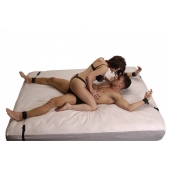 Бондаж для фиксации на кровати Frisky Bedroom Restraint Kit - XR Brands - купить с доставкой в Набережных Челнах