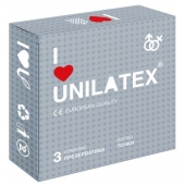 Презервативы с точками Unilatex Dotted - 3 шт. - Unilatex - купить с доставкой в Набережных Челнах