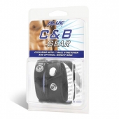 Утяжка для мошонки и пениса Cock Ring With 1  Ball Stretcher And Optional Weight Ring - BlueLine - купить с доставкой в Набережных Челнах