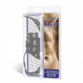 Утяжка на пенис и мошонку Cock Ring With 1.5  Ball Stretcher And Optional Weight Ring - BlueLine - купить с доставкой в Набережных Челнах
