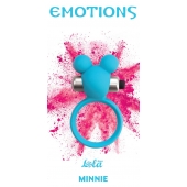 Голубое эрекционное виброколечко Emotions Minnie Breeze - Lola Games - в Набережных Челнах купить с доставкой