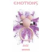 Розовое эрекционное виброколечко Emotions Minnie Light pink - Lola Games - в Набережных Челнах купить с доставкой