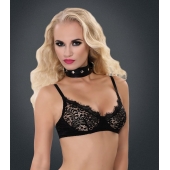 Полиуретановый ошейник с пуклями и D-кольцами Collar with Studs - Blush Novelties - купить с доставкой в Набережных Челнах