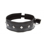 Полиуретановый ошейник с пуклями Collar with Studs - Blush Novelties - купить с доставкой в Набережных Челнах