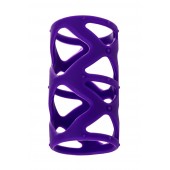 Фиолетовая насадка-сетка на пенис - 7,5 см. - A-toys - в Набережных Челнах купить с доставкой