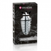 Анальный плаг для электростимуляции Hector Helix Buttplug L - 11,5 см. - MyStim - купить с доставкой в Набережных Челнах