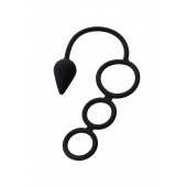 Тройное эрекционное кольцо с анальным хвостом Drop S-size - Erotist Adult Toys - в Набережных Челнах купить с доставкой