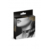 Узенький ошейник из полиуретана с кольцом - Bijoux Pour Toi - купить с доставкой в Набережных Челнах
