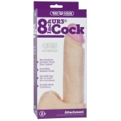 Ультрареалистичная насадка для трусиков Vac-U-Lock 8  ULTRASKYN Cock - 20,57 см. - Doc Johnson - купить с доставкой в Набережных Челнах