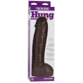 Большая насадка для трусиков Vac-U-Lock Realistic Hung - 31,7 см. - Doc Johnson - купить с доставкой в Набережных Челнах