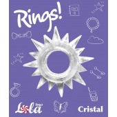 Прозрачное эрекционное кольцо Rings Cristal - Lola Games - в Набережных Челнах купить с доставкой
