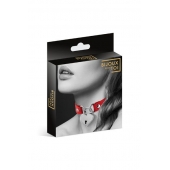 Красный чокер с замком в форме сердца - Bijoux Pour Toi - купить с доставкой в Набережных Челнах