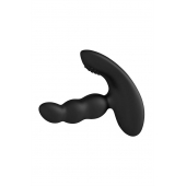 Черный силиконовый стимулятор простаты Levett Nitoc с пультом ДУ - Levett - в Набережных Челнах купить с доставкой