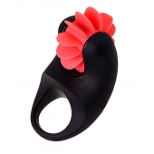 Чёрно-красное эрекционное виброкольцо Erotist - Erotist Adult Toys - в Набережных Челнах купить с доставкой