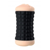 Двухсторонний мастурбатор JOS JANICE в черном цилиндре - JOS - в Набережных Челнах купить с доставкой