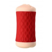 Двухсторонний мастурбатор JOS  NADIN в красном цилиндре - JOS - в Набережных Челнах купить с доставкой