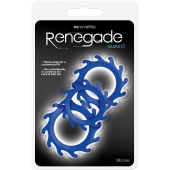 Набор из 3 синих эрекционных колец Renegade Gears - NS Novelties - в Набережных Челнах купить с доставкой