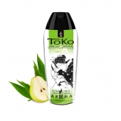 Интимный гель TOKO Pear   Exotic Green Tea с ароматом груши и зеленого чая - 165 мл. - Shunga - купить с доставкой в Набережных Челнах