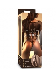 Коричневый мастубратор-вагина Nicole s Kitty - Blush Novelties - в Набережных Челнах купить с доставкой