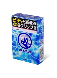 Презервативы Sagami Squeeze волнистой формы - 5 шт. - Sagami - купить с доставкой в Набережных Челнах