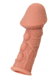 Насадка на фаллос с пузыриками, венками и ребристостью KOKOS Extreme Sleeve 09 - 12,7 см. - KOKOS - в Набережных Челнах купить с доставкой