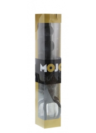 Черная ёлочка-насадка для двойного проникновения Mojo Bumpy - 15 см. - Seven Creations - в Набережных Челнах купить с доставкой