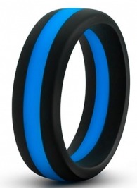 Черно-синее эрекционное кольцо Silicone Go Pro Cock Ring - Blush Novelties - в Набережных Челнах купить с доставкой