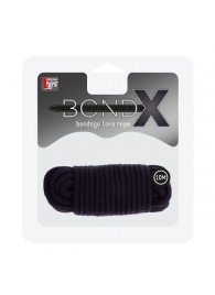 Черная веревка для связывания BONDX LOVE ROPE - 10 м. - Dream Toys - купить с доставкой в Набережных Челнах