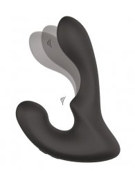 Чёрный массажер простаты с 2 моторами BOOTY ROCKER - Dream Toys - в Набережных Челнах купить с доставкой