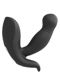Черный вибромассажер простаты PROSTATE HERO - Dream Toys - в Набережных Челнах купить с доставкой
