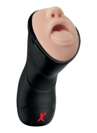 Мастурбатор-ротик Deep Throat Vibrating Stroker - Pipedream - в Набережных Челнах купить с доставкой
