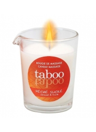 Массажное аромамасло с афродизиаками для женщин RUF Taboo Peche sucre - 60 гр. - RUF - купить с доставкой в Набережных Челнах